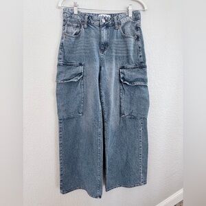 S.O.N.G cargo denim jeans